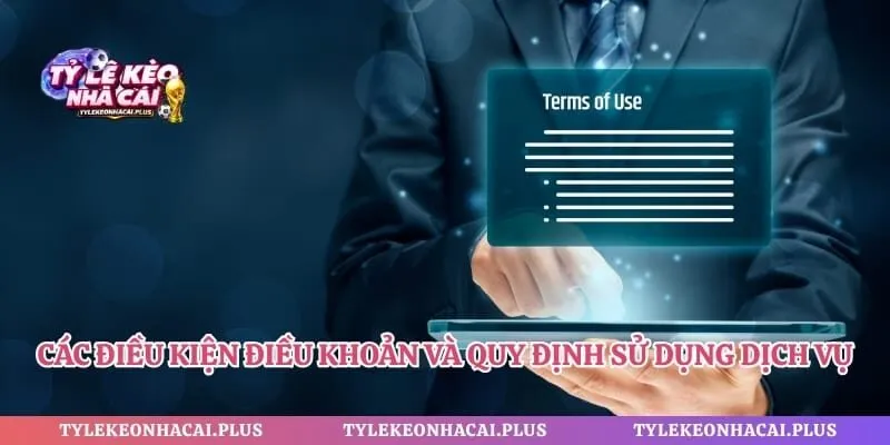 Các điều kiện điều khoản và quy định sử dụng dịch vụ