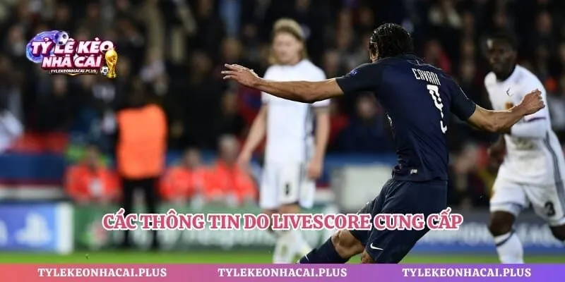Các thông tin do livescore cung cấp