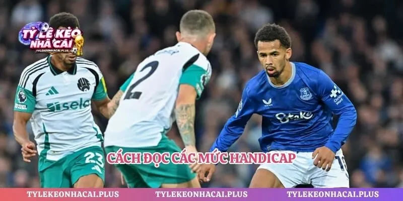 Cách đọc các mức handicap