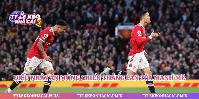 Điệu nhảy ăn mừng chiến thắng lan tỏa mạnh mẽ