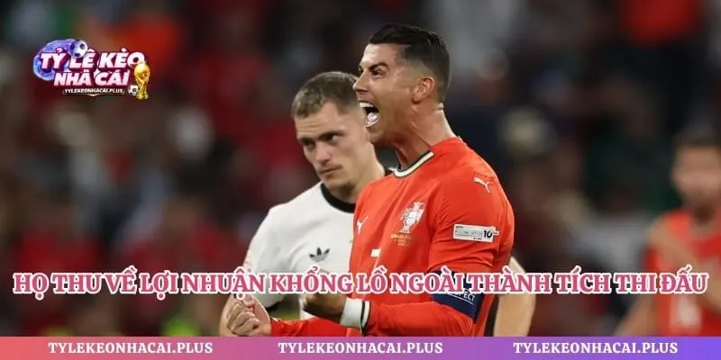 Họ thu về lợi nhuận khổng lồ ngoài thành tích thi đấu