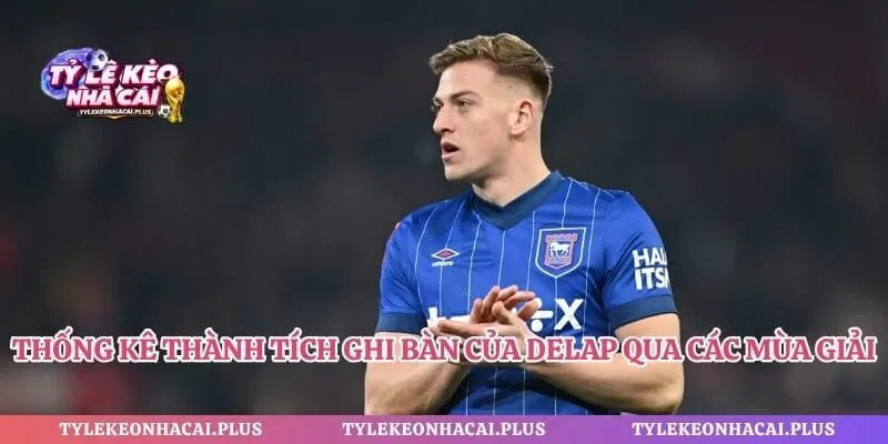 Thống kê thành tích ghi bàn của Delap qua các mùa giải