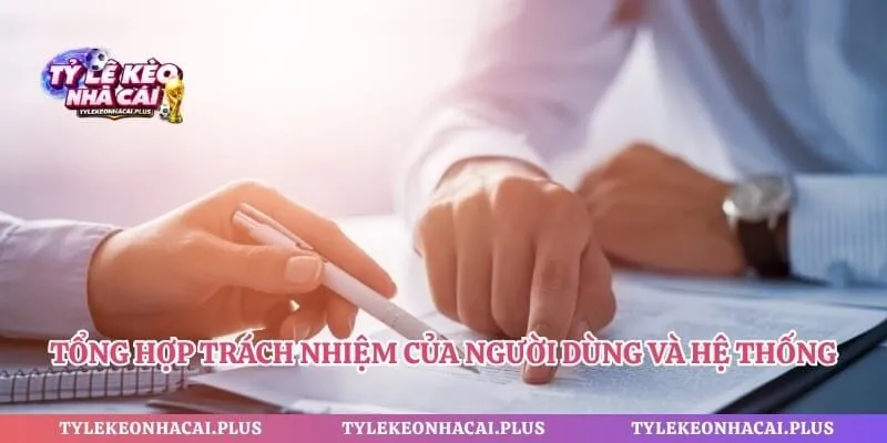 Tổng hợp trách nhiệm của người dùng và hệ thống